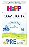 HiPP Pre Bio ComBiotik, Anfangsmilch von Geburt an, 4er Pack (4 x 600 g)