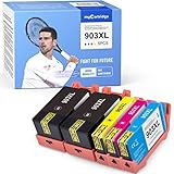 MyCartridge 5 wiederaufbereitete Druckerpatronen Ersatz für HP 903XL Drucker HP OfficeJet 6950 Pro 6960 6970