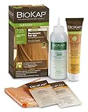 BioKap Golden Blond Wheat 7.33 Rapid Haarfarbe 135 ml - wirkt in nur 10 Minuten, permanente, vegane & natürlich pflegende Formel für empfindliche Haut geeig