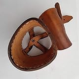 crooza Becherhalter aus Büffelleder Büffel Leder Buffalo Leather Western Sty