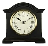 Towcester Clock Works Co. Acctim 33283 Falkenburg Kaminuhr, Schw