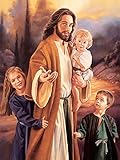 Diamond Painting Religion 5D DIY Full Square Drill Stickerei Icons Jesus Perlenbilder Kreuzstich Heimdek