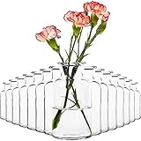 15x Vasen Dekoflasche (13cm) Vase Set Väschen Blumenvase Tischvase B