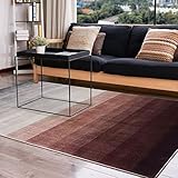 YUESFD Moderne Farbverlauf Muster Wohnzimmer Teppiche Extra große Fläche Teppiche rutschfeste Waschbare Bodenmatte Rechteckige weiche Kurzhaufen Teppich für Esszimmer Schlafzimmer (Size : 80x120cm)
