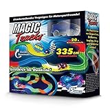 BCdirekt Car Track Magic Tracks Starter Set | Racing car Toy for Children from 3 Years Old Fluorescent | Magic Tracks car | with self Moving