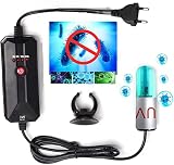 Aquarium UV Sterilisator Licht mit Timer,Minigröße Heim UV Licht Desinfektion Gartenwasser sauber UV-Sterilisatoren Aquarien UV lampen Sterilisator von Haus und Küche,Wasser Aquarien,G