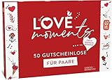 Love Moments Losbox für Paare - 50 Gutscheine - Liebe, Spaß und Spiel für Pärchen - Geschenk für Sie und Ihn - Geschenkidee Freund - Jahrestag - Hochzeitstag - Frauen - Männer - Lifeb