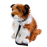 Teddys Rothenburg Border Collie Kuscheltier Hund sitzend 35 cm Plüschtier by Uni-Toy