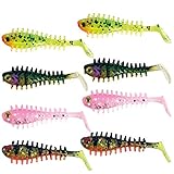 Fox Rage UV Micro Spikey Shad 4cm - 8 G