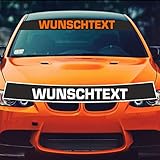 Pegatina Wunschtext + Blendstreifen mit Vorschau selber gestalten - Autoaufkleber Bremsen Wunschname Tuning Aufkleb