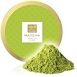 Matcha Tee Pulver - Ideal für Eis, Latte, Shakes, zum Backen oder Kochen - Japanischer Grüntee Pulver, 100% natürlich, in wiederverschließbarer D
