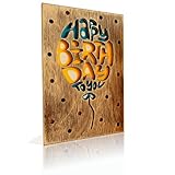 BENCARDI® Grußkarte - einzigartige Geburtstagskarte aus Holz - Birthday card - Karte Geburtstag - Geburtstagskarte Freundin (Luftballon)