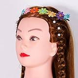 IPOTCH Frauen Stirnband Kopfhaar Dekorations Blumenmuster Netter Schmuck