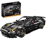 Mysta Technik Sportwagen Modell Bausteine, F12 Coole Rennwagen Bauset, 3097+ Teile DIY Luxus Sportwagen Bausatz Klemmbausteine, Exklusives Sammlerstück, Kompatibel mit Lego T