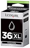 Lexmark Patrone Nr. 36XL - Druckerpatrone - hohe Ergiebigkeit - 1 x schwarz - LR