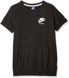 Nike Sportswear Vintage T-Shirt, Mädchen S Mehrfarbig (schwarz/glänzend blau)