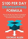 $100 PER DAY DROPSHIPPING FORMULA: How to Set Up Your New E-Commerce Store in 60 Minutes and Make $100 per Month 30 Days from Now (English Edition)