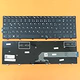 kompatibel für DELL Inspiron 15-5547, 15-5545 Tastatur - Farbe: schwarz - Deutsches Tastaturlay