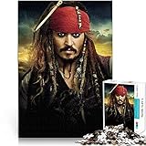 Superhelden-Puzzle Jack Sparrow puzzle 38x26cmMinipapier 1000 Stück Super schwierig Jedes Stück