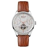 Ingersoll The Hawley Gents Automatic Watch I04605 with a Stainless Steel case and Genuine Leather Strap