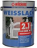 Wilckens 2-in-1 Weisslack seidenmatt, 2,5 L, weiß 12491100080