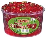 Haribo Happy Cherries, Dose, 150 Stück, 1200g