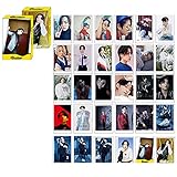 Dacitiery BTS Lomo Karte, 30 Stück/Set 2021 Butteralbum Mini Postkarten JIN SUGA V RM Jungkook Jimin Fotokarten Geschenk für A.R.M.Y (Jungkook 01)