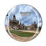 Sanssouci Park Potsdam Germany Kühlschrankmagnet Souvenir Geschenk Kristall Magnetsticker Kollek