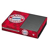 DeinDesign Skin Aufkleber Sticker Folie kompatibel mit Microsoft Xbox One FC Bayern München Camouflage FCB