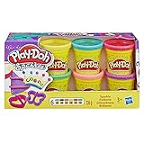 PlayDoh A5417EU9 A5417EU8 Glitzerknete für fantasievolles und kreatives Spielen, M