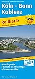 Köln - Bonn - Koblenz: Radkarte mit Ausflugszielen, Einkehr- & Freizeittipps, wetterfest, reissfest, abwischbar, GPS-genau. 1:100000 (Radkarte: RK)