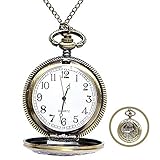 Widmann 75704 Rosen Taschenuhr mit Kette, Unisex – Erwachsene, Gold, Tag