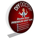 Diy Doctor - Extra starkes Doppelseitiges Klebeband für Teppich - Hinterlässt keine Spuren - Viele Einsatzmöglichkeiten - 21mm x 20