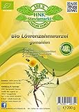 Bio Löwenzahnwurzel gemahlen 100 Prozent Rein, Natürliches Pulver - Ohne Zusätze | Superfood aus Deutschland | Hergestellt und Kontrolliert nach DE-ÖKO | 200g B
