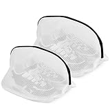 Yoassi 2 Stück Wäschebeutel für Schuhe/Sneaker Waschmaschine mit Reißverschluss Schuh-Wäschebeutel Schuhbeutel Wäschesack Schutz Wäschenetze für Aufbewahrung und die R