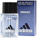 adidas Moves For Him Eau de Toilette – Das Herren Parfüm mit aufregendem, erfrischendem Duft verleiht eine vitalisierende Wirkung – 1 x 30