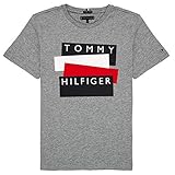 Tommy Hilfiger T-Shirt Bambino Grigio KB0KB058491 Grigio 16