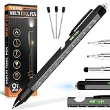 YOFIG Geschenke für Männer, 9 IN 1 Multifunktions Kugelschreiber, Vatertagsgeschenk, Männer Geschenke, Geschenke für Papa, Geburtstagsgeschenk Gadgets für Männer, Weihnachtsgeschenke für M