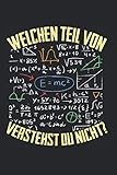 Notizbuch: Mathematik Spruch Lustige Algebra Mathe Formeln Notizbuch DIN A5 120 Seiten für Notizen Zeichnungen Formeln | Organizer Schreibheft Planer Tageb