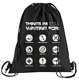 T-Shirt People Still Waiting for. Sportbeutel – bedruckter Beutel – eine schöne Sport-Tasche B