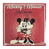 Disney Mickey & Minnie Kalender 2022, quadratisch, M