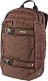 Nitro Aerial Rucksack, Multifunktionsrucksack, Schulrucksack, Daypack, Schoolbag, Sportrucksack, Rucksack mit Tragesystem für Skateboards, 27 L