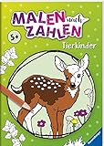 Malen nach Zahlen ab 5: Tierk