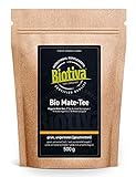 Matetee Bio 500g - ungerösteter grüner Mate Tee - Koffeinhaltige Yerba Mateblätter - Bio-Anbau - Verpackt und kontrolliert in D