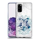 Head Case Designs Offiziell Zugelassen Harry Potter Hogwarts Aguamenti Deathly Hallows IX Soft Gel Handyhülle Hülle Huelle kompatibel mit Samsung Galaxy S20 / S20 5G