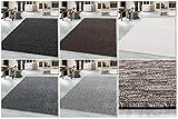 Ayyildiz Kurzflor Teppich Flachgewebe Schlingenteppich Kettelteppich Meliert 5 mm, Schadstoffgeprüft Ökotex Standard 100, Größe:240 x 340 cm, Farbe:C