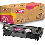 Excellent Print Q2612A 12A Kompatibel Tonerkartusche für HP Laserjet 1012 1015 1020 3030