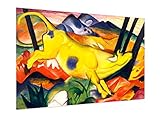 weewado Franz Marc - Die gelbe Kuh - 1911 75x50 cm Poster - Kunst, Gemälde, Foto, Poster mit Bild - Alte Meister/M