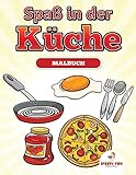 Spaß in der Küche Malbuch: Jumbo-Malbuch für Kinder (German Edition)