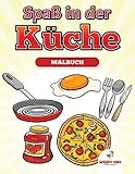 Spaß in der Küche Malbuch: Jumbo-Malbuch für Kinder (German Edition)